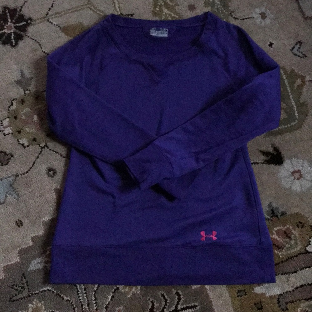 Underarmour medium purple sweatshirt